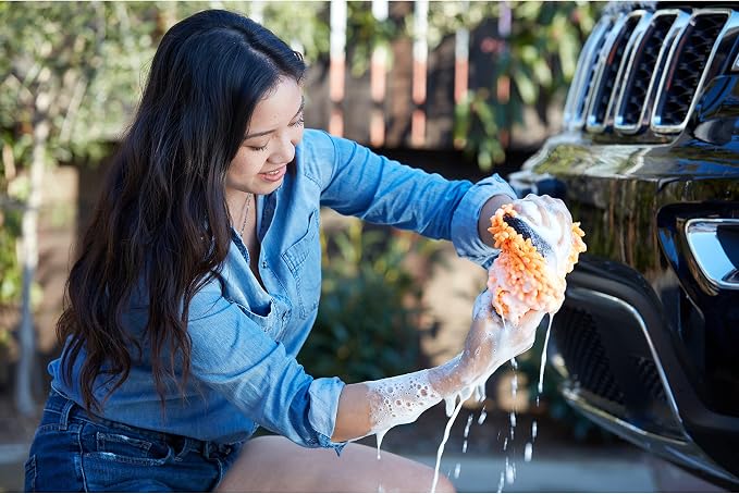 Armor All Car Wash Pad, Noodle Tech Car Wash Supplies for Cars, Trucks and Motorcycles (Pack of 2)
