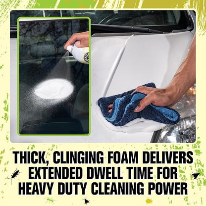 Chemical Guys Bug, Sap & Tar Remover, Fast Acting Pre Wash Cleaner for Cars, Trucks & SUVs, Removes Stuck On Residue, Road Film, Bug Splatter, Tree Sap, Grime, Spray, 2 Pack - 15 Fl Oz Each