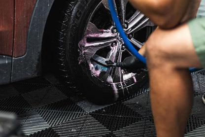 Purple Rain Wheel Cleaner - Breaks Down Iron, Brake Dust, Road Grime, & More | Low-Odor Formula - 16 oz