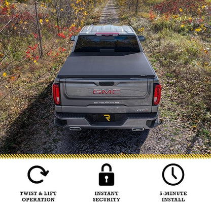 RealTruck Extang Trifecta ALX Soft Folding Truck Bed Tonneau Cover | 90430 | Fits 2009-2018, 19'-24' Classic Body 1500 Dodge Ram 1500, 2019-21 2500/3500 6' 4" Bed (76.3")