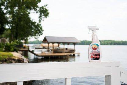 303 Products Marine Speed Detailer - Instantly Shines And Protects - UV Protection - Protects Against Fading - Removes Dust, Dirt, And Smudges, 32 fl. oz. (30205)Packaging May Vary, White