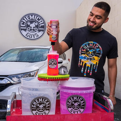 Chemical Guys CWS21516 Sticky Snowball Ultra Snow Foam Car Wash Soap (Works with Foam Cannons or Bucket Washes) Safe for Cars, Trucks, Motorcycles, RVs & More 16 fl oz, Cherry Scent