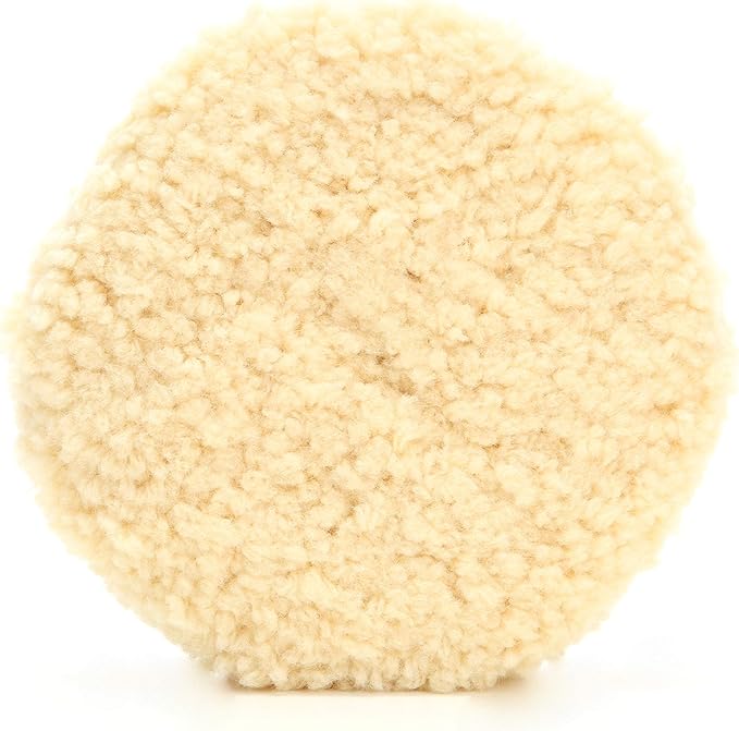 3M Wool Compounding Pad, 33280, 9 in, Double Sided, Used for Boats, Cars, Trucks and RVs, 1 Pad