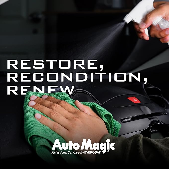 Auto Magic Professional Tire Dressing | Water-Based Silicone Spray | Detailing Products for Tires, Vinyl, Trim & Engine Compartments | Car Care