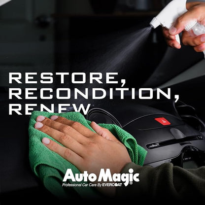 Auto Magic Professional Tire Dressing | Water-Based Silicone Spray | Detailing Products for Tires, Vinyl, Trim & Engine Compartments | Car Care