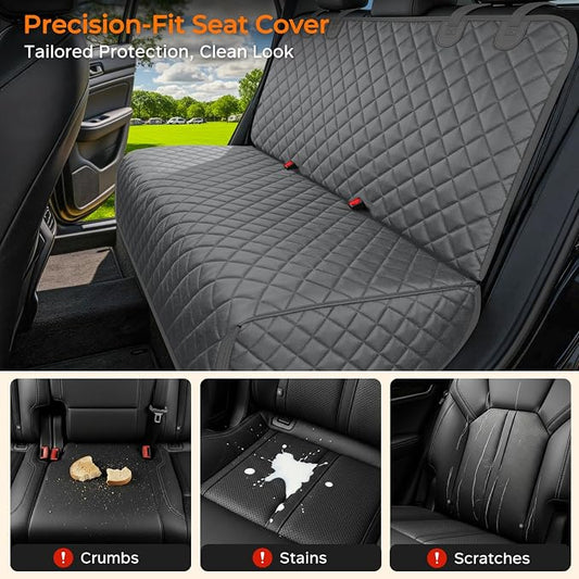URPOWER Dog Car Seat Cover for Back Seat - Waterproof Car Seat Protector for Child Carseat & Pets, Nonslip Car Seat Covers for Mid-Size Cars & Mid-Size SUVs