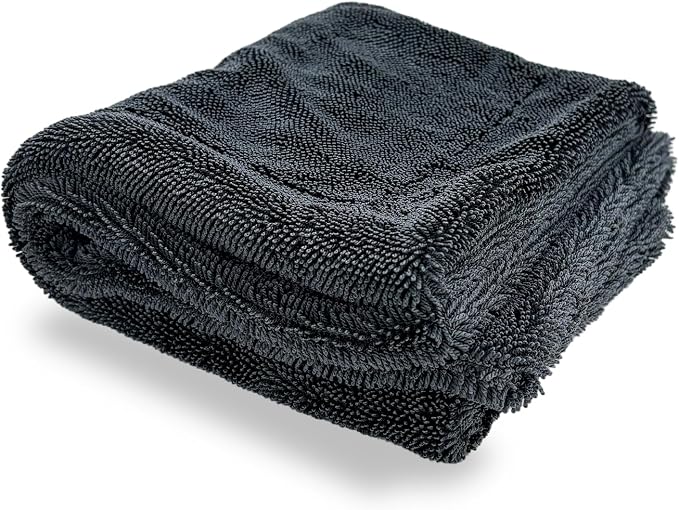 Microfiber Towels for Cars, 15.7"x23.6" 1200 GSM Ultra Thick Soft Car Detailing Drying Towel, Super Absorbent Double Twisted Loop Cloth Cleaning Towel for Car Truck SUV