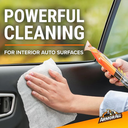 Armor All Car Interior Cleaner Wipes, Interior Cleaning Wipes for Cars, Trucks, Motorcycles, 60 Each (Pack of 2)