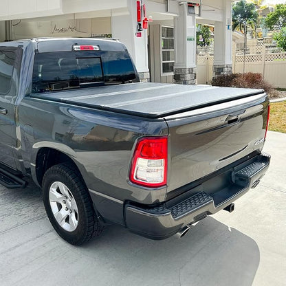 YITAMOTOR Hard Tri-fold Truck Bed Tonneau Cover Fits for Chevy Silverado/GMC Sierra 2500 3500 HD 2020-2026 6.9 ft Bed
