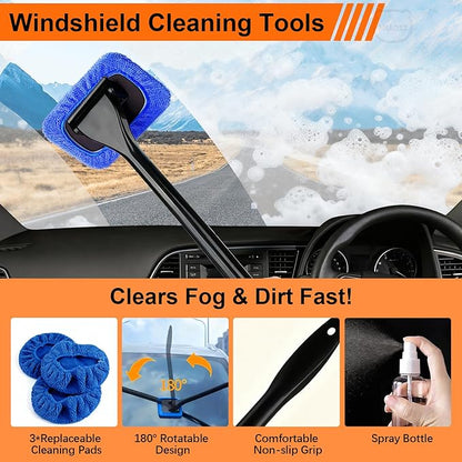 41Pcs Professional Car Detailing Kit, Car Wash Kit with Portable Handbag, Wet and Dry Use Car Cleaning Kit, Durable Drill Brush, Apply to Interior, Exterior, Wheels, Trucks, Motorcycles