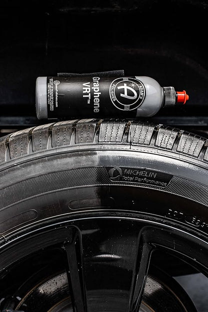 Adam's Polishes Graphene VRT 16oz Vinyl, Rubber, Tire & Trim Dressing - Durable UV Protection and Water Repellent - Graphene Ceramic Infused Formula - Dress Tires or Trim Without Worry of Slinging