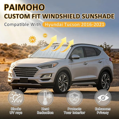 Thickened Windshield Sun Shade for Hyundai Tucson 2016-2021