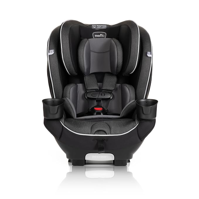 Evenflo EveryKid 3-in-1 Convertible Car Seat (Livingston Gray)