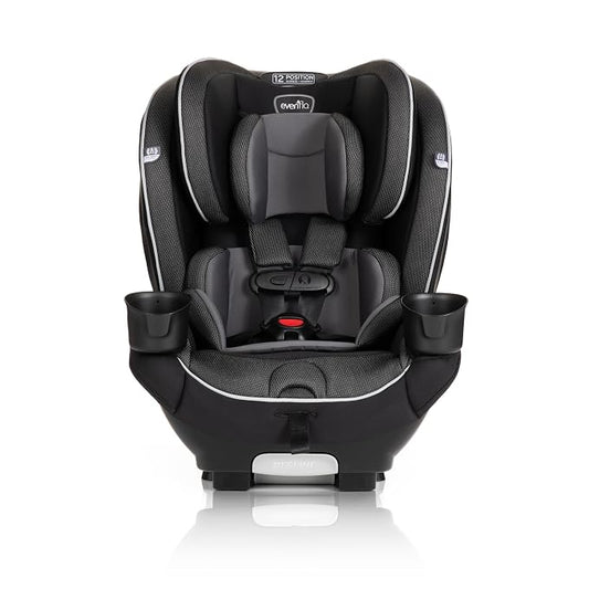 Evenflo EveryKid 3-in-1 Convertible Car Seat (Livingston Gray)