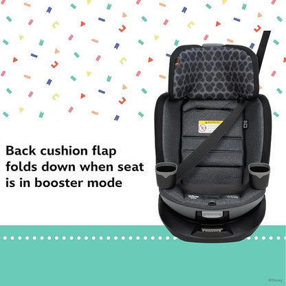 Disney Baby Turn and Go 360 Rotating All-in-One Convertible Car Seat, Vintage Mickey Mouse