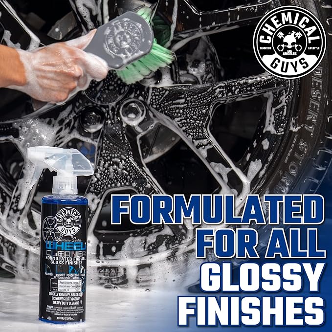 Chemical Guys CLD_203 Signature Series Wheel Cleaner, Formated For All Gloss Finishes, Safe for Cars, Trucks, SUVs, Motorcycles, RVs & More 128 fl oz (1 Gallon)