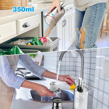 Car Vacuum Cordless, 35000PA Strong Suction Handheld Vacuum with 2 Detachable Batteries, 60Min Runtime Portable Vacuum Cleaner for Car Detailing, Pet Hair, Home Couch & Office, 350ML XL Dust Cup
