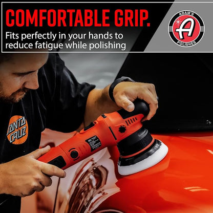 Adam's 9mm Dual Action Car Polisher - Buffer Car Scratch Remover for Car Detailing