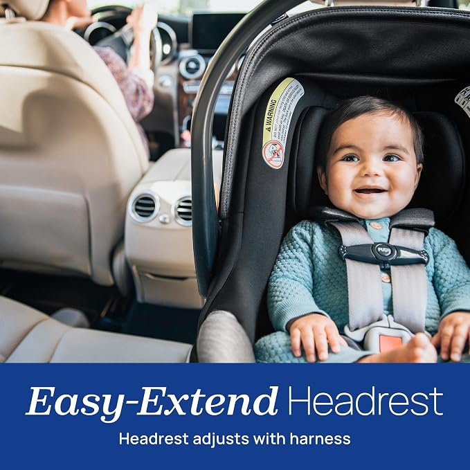 Chicco KeyFit Max Zip ClearTex Infant Car Seat and Base, Rear-Facing Seat for Infants 4-30 lbs., Infant Head and Body Support, Compatible with Chicco Strollers, Baby Travel Gear, Sierra/Beige
