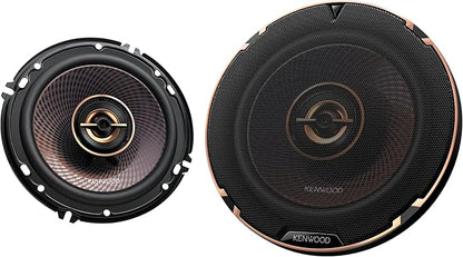 Kenwood KFC-653 6-1/2" 2-Way Concert Series Car Speakers – 320W Peak Power, Polypropylene Woofer Cone, Balanced Dome Tweeter, Acoustic Sound Harmonizer