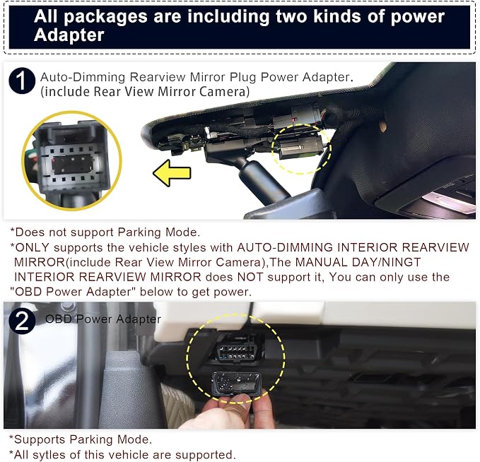 mangoal 4K Front & 2K Rear 2 Channel HDR Dash Cam, Dual STARVIS 2 IMX678 IMX675, for GMC Yukon, Yukon XL 2015 2016 2017 2018 2019 2020(Model D), 5GHz WiFi, GPS, Support 512GB Max(Additional Purchases)