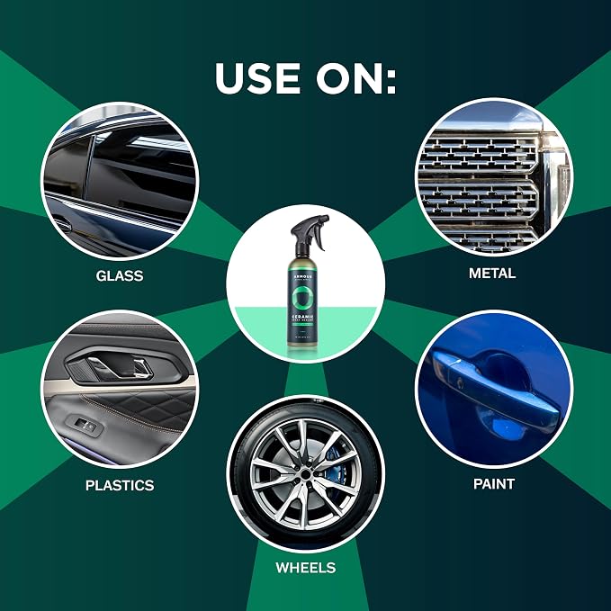 Armour Detail Supply Ceramic Spray Sealant Coating - Superior Automotive Protection, Safe on all Vehicles, Ultra Hydrophobic
