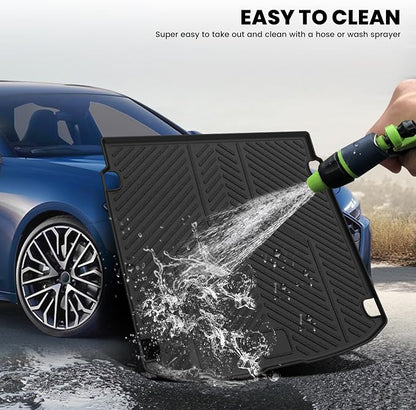 LASFIT Cargo Mat for Audi A5/S5 2025-2026(New Body), Custom Fit All-Weather TPE Trunk Mat for Audi Accessories, Waterproof, Easy to Clean, Black