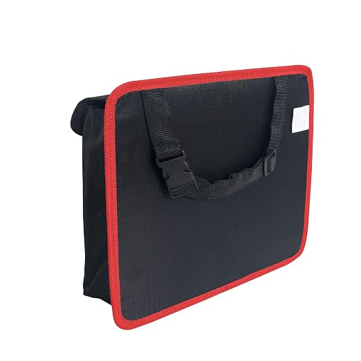 FH Group Hanging Car Organizer with Tissue Holder, RED Car Back Seat Organizer,E-Z Travel Organizer,Toys Car Storage Organizer, Kids Travel Storage for Baby Wipes, Food Holder Organizer