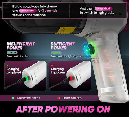 Portable Cordless Handheld Vacuum Cleaner with 15000PA, 120W Air Duster, Brushless Motor, Mini Vacuum for Car and Home