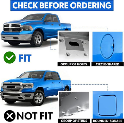 Tyger Auto 3.5" Rider Running Boards Compatible with 2009-2018 Dodge Ram 1500; 2010-2026 2500 3500; 2019-2024 Classic | Crew Cab | TG-SS2D35317 | Side Step Rail Nerf Bars
