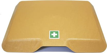 RMR Brand Replacement W123 First Aid Kit Lid in Palomino fits Mercedes years1980, 1981,1982,1983,1984,1985... Made in U.S.A