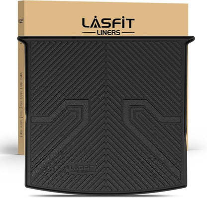 LASFIT 3D Custom Fit Trunk Cargo Mat for Volkswagen VW2018-2024(Fit 5 Seats), All Weather Protection Premium TPE Trunk Mat Trunk Liner Trunk Tray Cargo Liner, Easy to Clean