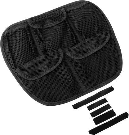 Front Trunk Lid Organizer Frunk Tool Bag for Can Am Spyder F3 F3-L F3-S F3-T 2015+ Models Accessories - Removable, 5 Mesh Pockets Storage Organizer(Black Style)