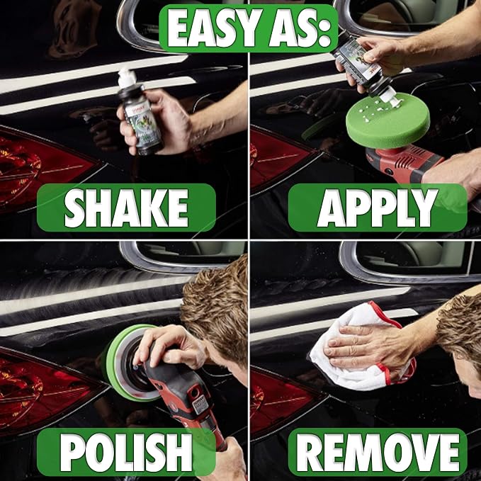 SONAX Perfect Finish 5L | Scratch and Swirl Remover Polish | Machine Compound | Paint Correction Polish | High Gloss | Black Paint Polish | No Fillers Paint Correction | 224500