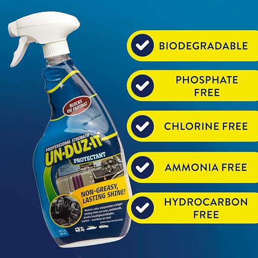 Protectant Spray, Provides Sun Protection for Cars, Boats, RVs, Vinyl, Tires and Outdoor Furniture, 32 Fl Oz Spray Bottle