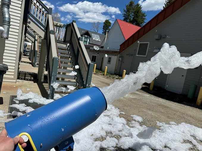 Foam Powder Pack of 4, Makes up to 480 Gallons of Party Fun for Bubble Cannons, It's a hit with the FOAMO and Other Small Party Foam Makers