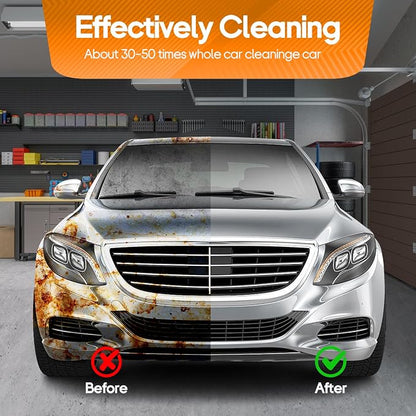 2PCS Clay Towel Auto Detailing, Clay Bar Towel Cloth Auto Detailing for Car (12 x 12 in) (Orange)