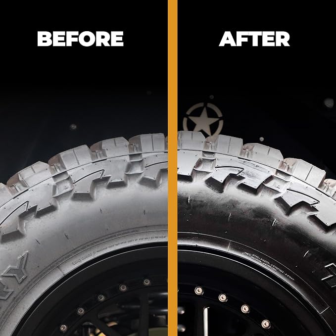 Nexgen Tire Dressing (16oz) - Long-Lasting Tire Shine & UV Protection - Repels Dust & Debris - On-the-Go Car Detailing - Car Cleaning Supplies - For Tires, Dashboards, & Trim