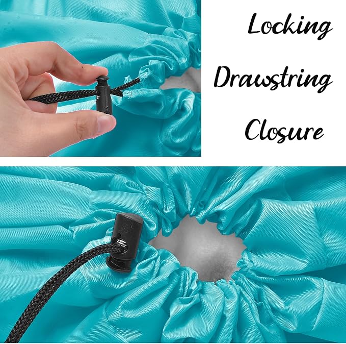 Sylfairy 2 Pack Extra Large Travel Laundry Bag, Dirty Clothes Organizer with Drawstring,Heavy Duty Travel Laundry Bags