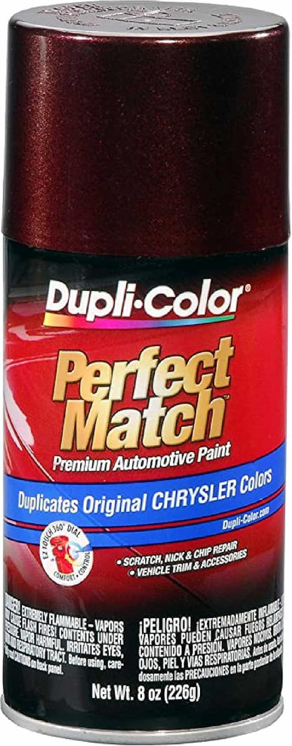 Dupli-Color E7 Director Red Metallic Chrysler Perfect Match Automotive Paint - Aerosol, 8 oz.