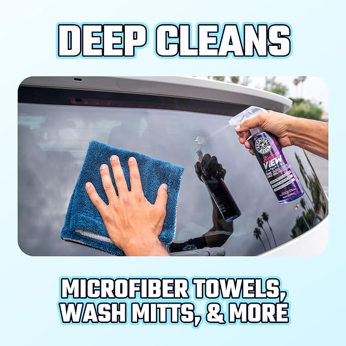 Chemical Guys Microfiber Wash Detergent, Concentrated, Fresh Citrus, 64 oz | Microfiber-safe concentrate for towels, mitts, and pads; lifts dirt, grease, and wax, restores softness, no softener needed