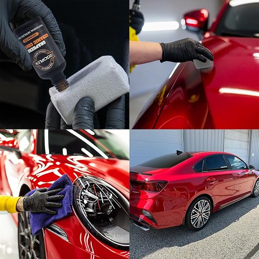Graphene Ceramic Coating for Cars - 20H Professional Grade Top Coat Detailing Kit 50ML - Heavy Duty Automotive Paint Sealant for After Car Wash - Ultimate Hydrophobic Protection and High Gloss Shine