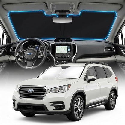 for Subaru Ascent Sun Shade Windshield Cover - Custom Fit Ascent Accessories 2019-2025 2026 Sunshade Foldable UV Protection & Heat Shield Sun Visor Accessories