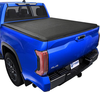 Tyger Auto T1X Soft Roll-Up in Fabric Truck Bed Tonneau Cover Compatible with 2014-2021 Toyota Tundra | 5.5' (67") Bed | TG-BC1T9041X