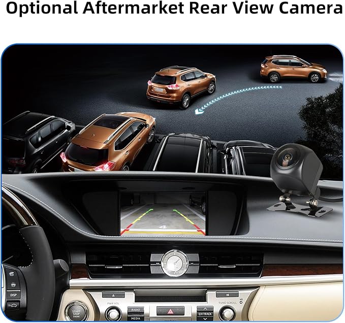 Decoder Adapter Retrofit Kit Compatible with Lexus 2014-2017 ES200/NX2O0/NX300/ES250/ES300/RX200t/CT200h/IS250, Supports Wireless CarPlay Android Auto/ Voice Control/ Mirror Link/ Camera/USB Drive