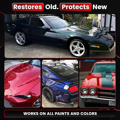 Clarity Compound - Scratch & Swirl Remover for Cars with ClarityFusion Technology - One Step Scratch Remover for Clear Coat & Paint Restoration - Removes Scratches, Swirls & Oxidation - 16 oz