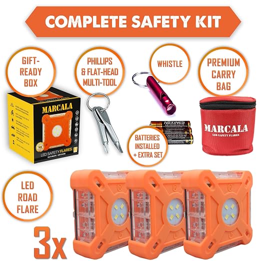 All 4 LED Flare Kits by MARCALA Flares