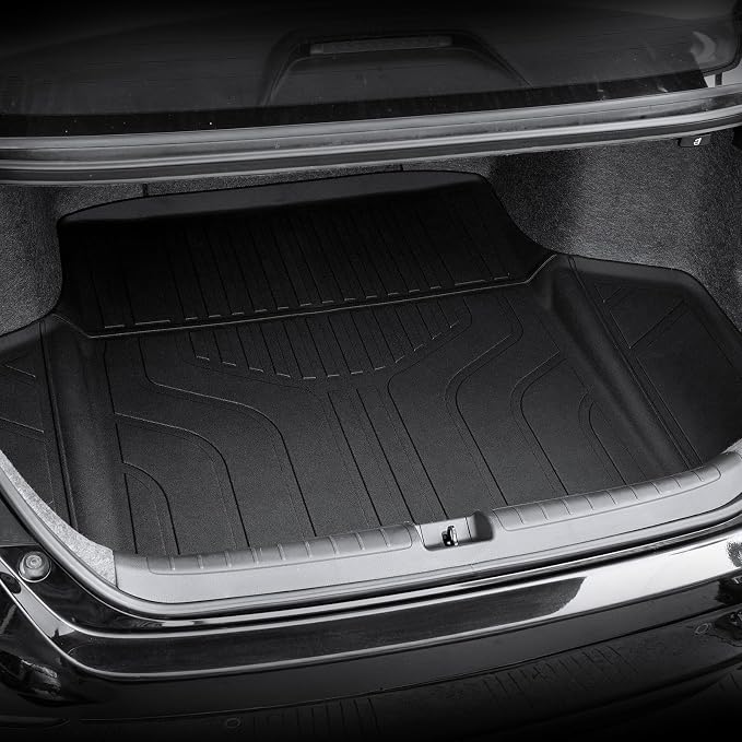 Floor Mats for Honda Accord 2018-2022, All Weather Floor Mats Trunk Cargo Liner and Door Sill Guards Accessories, Full Coverage Set