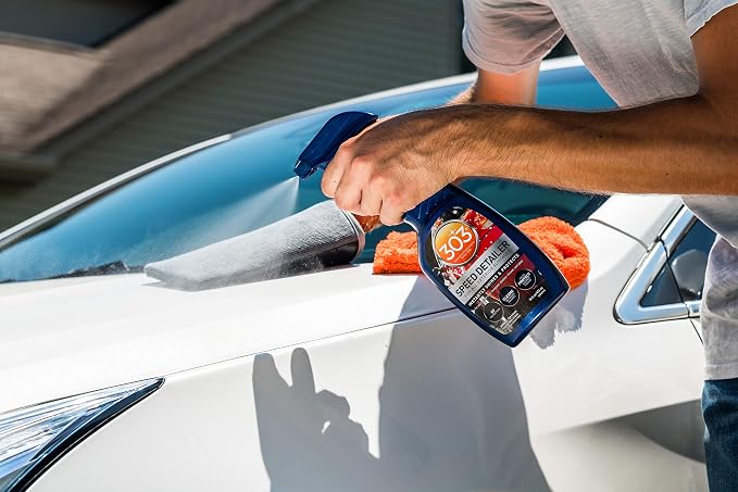 303 Products (30216-6PK) Products Automotive Speed Detailer - For All Exterior Surfaces - Instantly Shines And Protects - Cleans Between Washes - UV Protection, 16 fl oz 6 Pack