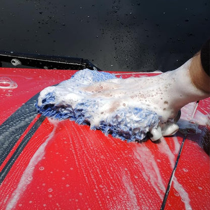 IncrediMitt Car Wash Mitt – Premium Microfiber Wash Mitt for Cars, Made in Germany, Scratch-Free Cleaning